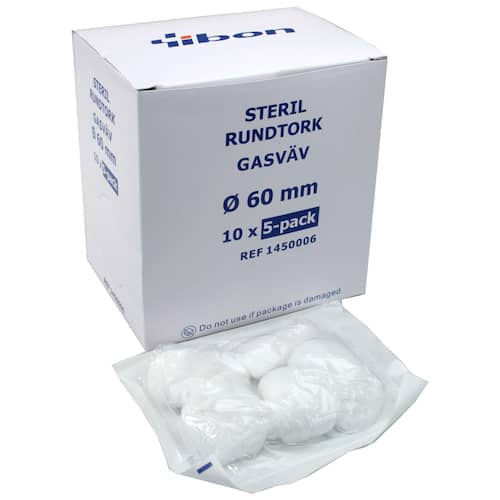 yibon Rundtork GV steril 5-p 60mm