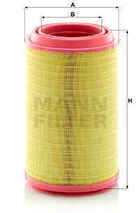 Luftfilter MANN-FILTER C 26 025