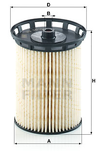 Bränslefilter MANN-FILTER PU 10 010 z
