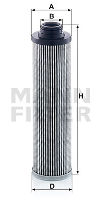 Filter, drifthydraulik MANN-FILTER HD 670 x