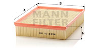 Luftfilter MANN-FILTER C 30 198