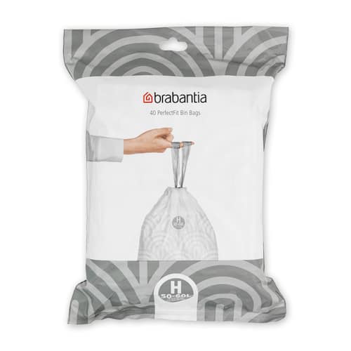 BRABANTIA Avfallspåsar H 50-60L