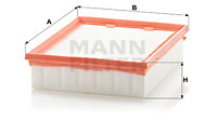 Luftfilter MANN-FILTER C 2548