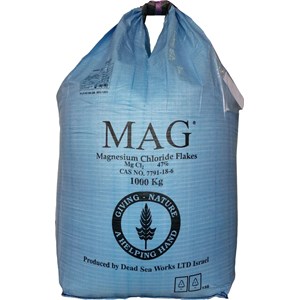Magnesiumklorid, 1000 kg säck Butikspris