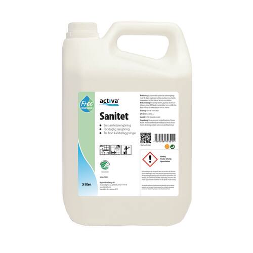 Activa Sanitetsrengöring Free 5L