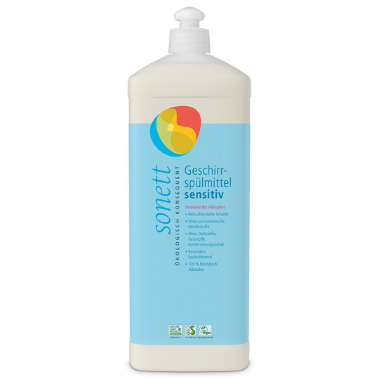 Sonett Naturligt Handdiskmedel / Allrent Sensitive, 1 L