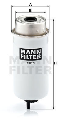 Bränslefilter MANN-FILTER WK 8171