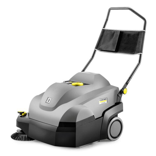 Kärcher CVS 65/1 BP Borstvalssopmaskin med batteri och laddare