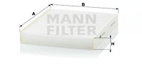 Kupéfilter MANN-FILTER CU 26 001