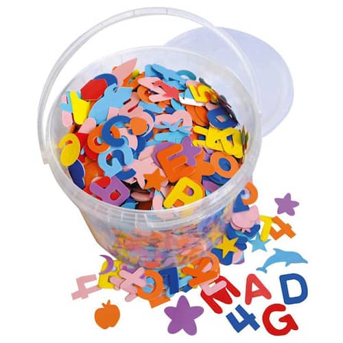 PLAYBOX Pappersfigurer i hink 500g