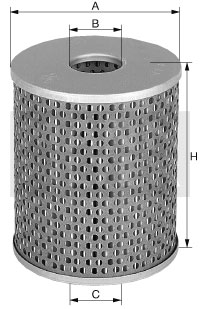 Oljefilter MANN-FILTER H 932/2