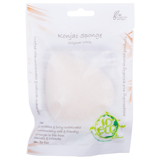So Eco Konjac Sponge - Original White