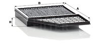 Kupéfilter MANN-FILTER CUK 32 011/1