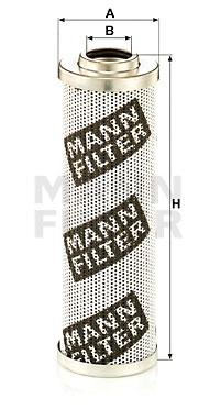 Filter, drifthydraulik MANN-FILTER HD 6004 x