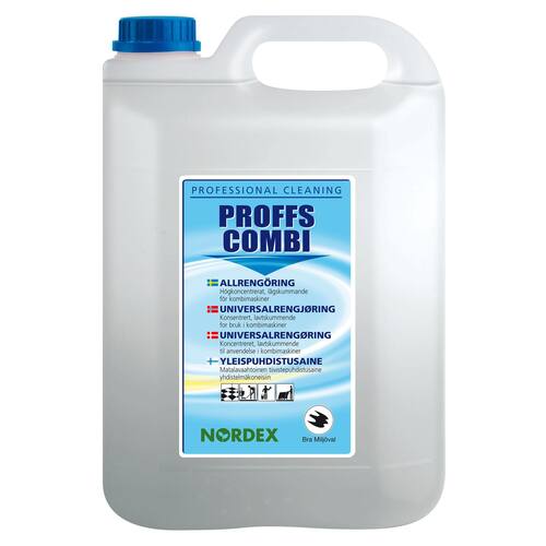NORDEX Allrengöring, högkoncentrerat för mekanisk och manuell rengöring, parfymerad, 5l