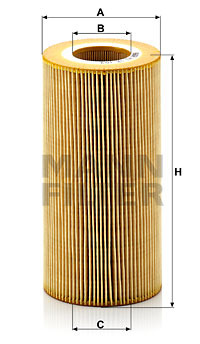 Oljefilter MANN-FILTER HU 12 103 x