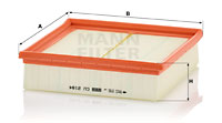 Kupéfilter MANN-FILTER CU 2184
