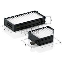 Kupéfilter MANN-FILTER CU 21 002-2