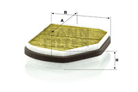 Kupéfilter MANN-FILTER FP 2897