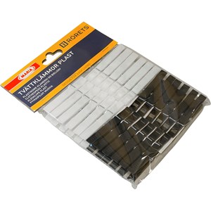 Klädnypa Plast, 24-pack