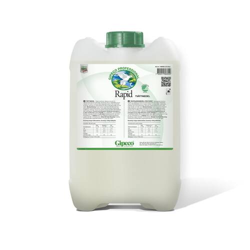 GIPECO Tvättmedel, Rapid, flytande, 10L