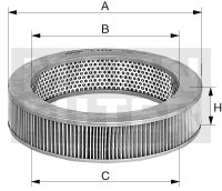 Luftfilter MANN-FILTER C 30 010