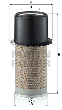 Luftfilter MANN-FILTER C 18 436