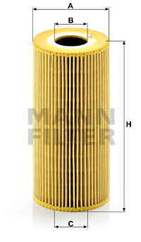 Oljefilter MANN-FILTER HU 951 x