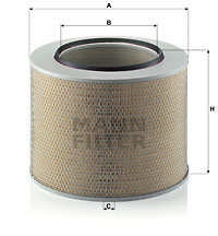 Luftfilter MANN-FILTER C 42 1729