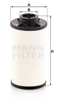Hydraulikfilter, automatväxel MANN-FILTER H 6003 z
