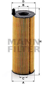 Oljefilter MANN-FILTER HU 8003 x