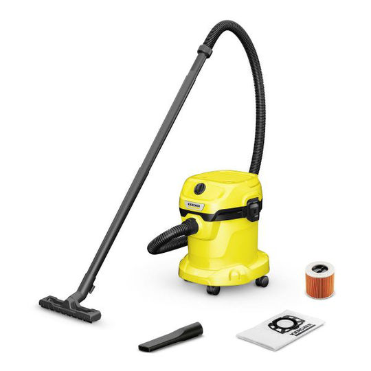Kärcher WD 2 Plus Grovdammsugare 1000 W