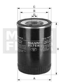 Bränslefilter MANN-FILTER WDK 962/12
