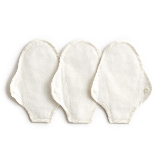 Imse Ekologiska Trosskydd för string - Natural, 3-pack