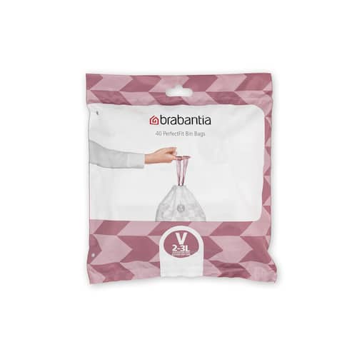 BRABANTIA Avfallspåsar V 2-3L