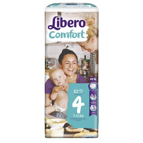 Libero Blöja Comfort S4 7-11kg