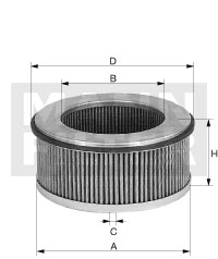 Kupéfilter MANN-FILTER CU 33 128
