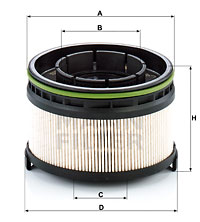 Bränslefilter MANN-FILTER PU 11 002 z KIT