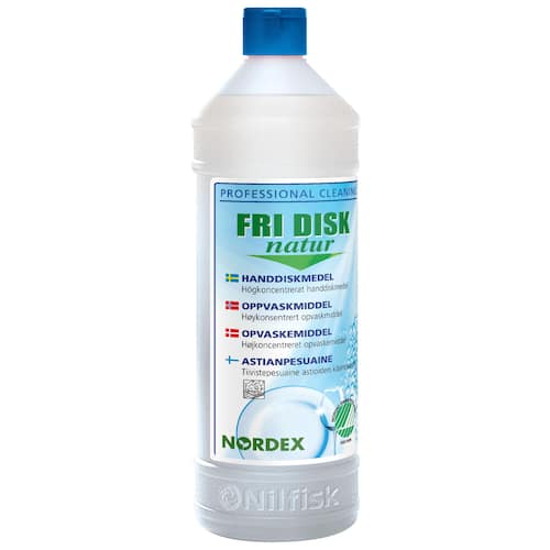 NORDEX Handdiskmedel Fri Disk Natur, oparfymerat 1l