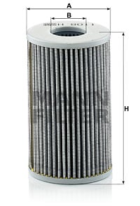 Filter, drifthydraulik MANN-FILTER H 8011