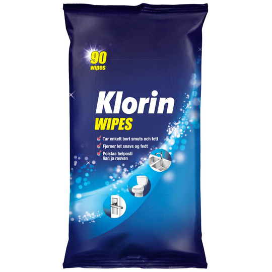 Klorin Wipes 90 st
