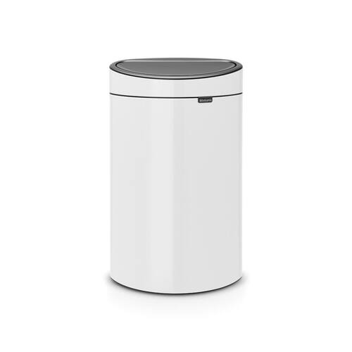 BRABANTIA Papperskorg Touch Bin New 40L Vit