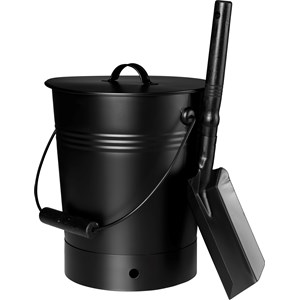 Askhink med skyffel, 8 l