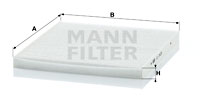 Kupéfilter MANN-FILTER CU 2435
