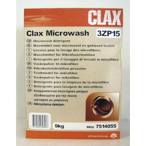 Diversey Tvättmedel Clax Microwash 3ZP15, hink, 9 kg