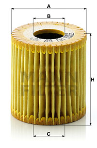 Oljefilter MANN-FILTER HU 68 x