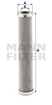 Filter, drifthydraulik MANN-FILTER HD 518