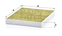 Kupéfilter MANN-FILTER FP 2842