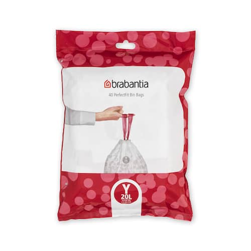 BRABANTIA Avfallspåsar Y 20L