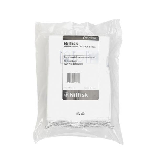 Nilfisk 82367820 Dammsugarpåse 10-pack